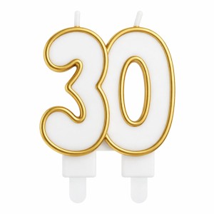Świeczka jubileuszowa 30