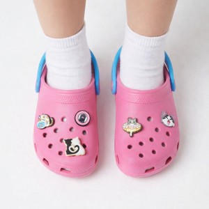 Przypinki do butów - zabawne kotki (5 szt.)