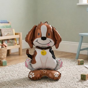 Balon foliowy siedzący piesek