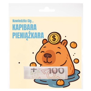 Prezentownik - Kapibara pieniążkara