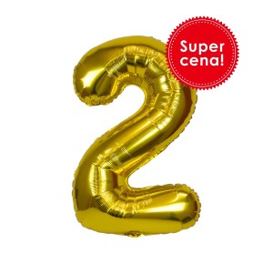 Balon foliowy cyferka nr 2