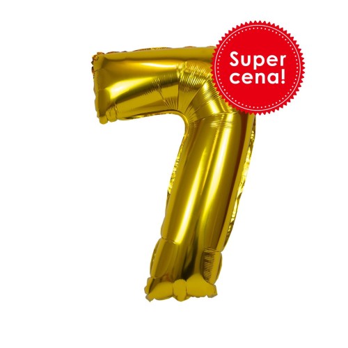 Balon foliowy cyferka nr 7