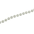 Łańcuch perełki 8mm perłowy biały