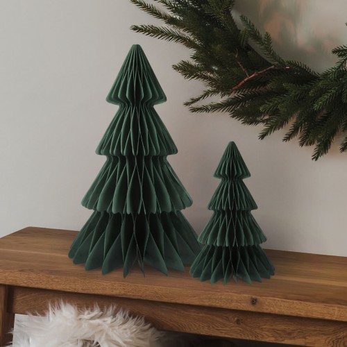 Choinka - papierowa dekoracja (35 cm)