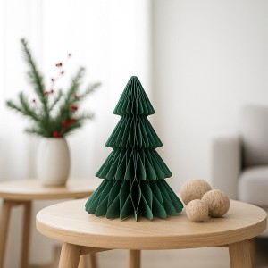 Choinka - papierowa dekoracja (25 cm)