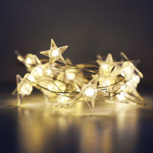 Lampki LED gwiazdki (20 lampek)