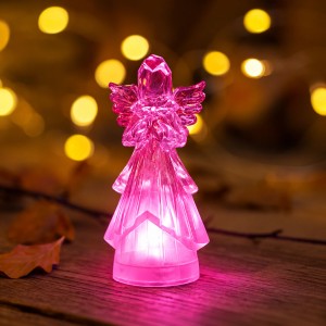 Aniołek LED figurka - multikolor