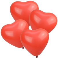 balony serca